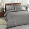 Lenjerie de pat TAC Jakar Vision Antracit, bumbac 100% satinat, design clasic jacquard, nuanțe antracit, set 6 piese.