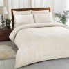 Lenjerie de pat TAC Jakar Vision Crem, bumbac 100% satinat, design clasic jacquard, nuanțe crem, set 6 piese.