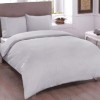 Lenjerie de pat bumbac satinat TAC Mako-Satin, Basic in nuanta de gri, ideala pentru un decor modern si sofisticat