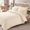 lenjerie TAC Stripe Crem King bumbac satinat premium crem cu dungi fine set XXL 6 piese