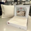 lenjerie TAC Stripe Crem King bumbac satinat premium crem cu dungi fine set XXL 6 piese