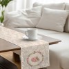 Napron decorativ 40x150 cm bumbac 100 model floral Cena cu iepuras delicat