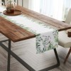 Napron Paste 40x200 cm bumbac 100%, model cu iepuraș și frunziș verde – Club Cotton Gizmo