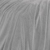 Pătură cocolino Gri deschis 200x230 cm cu textură punctată în relief – model Dot