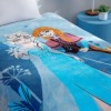 Pătură de lux Disney Frozen Flower Power, 160x220 cm, bumbac 100%