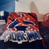 Patura de lux Tac Disney Spiderman Block 160x220cm pentru copii