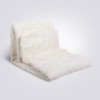 Patura embosata Monk Ecru Floral 200x220cm pentru seri calduroase