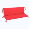 perna balansoar gradina rosu 150x50x50 cm  doua segmente husa detasabila Oxford Ralex Pucioasa