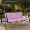 perna balansoar gradina lila 150x50x50 cm  doua segmente husa detasabila Oxford Ralex Pucioasa