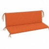 perna balansoar gradina portocaliu 150x50x50 cm  doua segmente husa detasabila Oxford Ralex Pucioasa