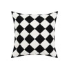 Perna decorativa cu broderie, bumbac 100%, Geometric 0004