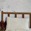 Pernă umplutură lână 50x70 cm Cotton Box, ecru, față detașabilă