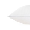 Perna WinPufSarto 50x70 cm alba, microgel si fata detasabila