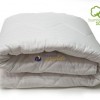 Pilota iarna 160x215cm Ralex Pucioasa, fata si umplutura bumbac 100%, culoare alba, fabricata in Romania