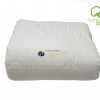 Pilota iarna 200x215cm Ralex Pucioasa, fata si umplutura bumbac 100%, culoare alba, fabricata in Romania