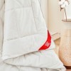 Pilota TAC Pure Cotton 155x215 cm ecru cu fata si umplutura din bumbac 100%