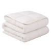 Pilota pat dublu bumbac Cotton Box ecru cu umplutura naturala 195x215 cm
