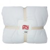 Pilota XXL bumbac 100% TAC, alba, matlasata, confortabila si calduroasa, perfecta pentru iarna