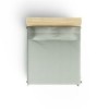 Pled subtire bumbac 100%, 170x210cm, No7 Green