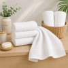 prosop alb bumbac 100 70x140 cm pentru corp cu bordura greceasca Ralex Pucioasa