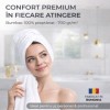 Prosop alb bumbac 100% 700gr/m² 50x90 cm, pentru față și mâini
