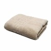 Prosop bumbac 100% cu bordura greceasca, 500gr/m2, 50x90cm, Bej