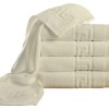 Prosop bumbac 100% cu bordura greceasca, 500gr/m2, 50x90cm,Crem