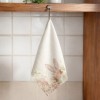 Prosop de bucatarie 45x65cm Paste bumbac 100% Elon floral pastelat cu iepuras