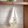 Prosop bucatarie 45x65 cm bumbac 100% Londy cu iepurasi si oua decorative