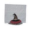 Prosop Halloween cu broderie 30x50cm, bumbac 100%