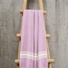 Prosop plaja cu franjuri, bumbac 100%, 100 X 180 cm, Basak Purple
