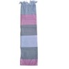 Prosop plaja cu franjuri, bumbac 100%, 90 X 180 cm, Karmen Pink