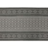 Prosop plaja cu franjuri, bumbac 100%, 90 X 180 cm, Aymira Grey