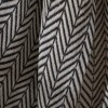 Prosop plaja XXL bumbac 100%, 100x180 cm, gri cu franjuri, ultra absorbant și compact.