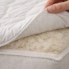 protectie saltea 70x160 cm matlasata cu elastic si umplutura lana