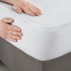 Protectie saltea impermeabila frotir bumbac 100x200cm Heraklei Home