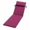 saltea sezlong gradina 60x190 cm pliabila zmeuriu cu perna reglabila si husa detasabila Oxford