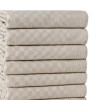 set 10 prosoape bucatarie 40x60 cm Lola Crem 80% bumbac 20% poliester lavabile la 40 grade
