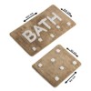 Set 2 covorase baie acrilic Bath Bej Alessia Home