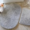 Set 2 covorase baie , Alessia Home, Colors of Oval - Grey