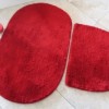 Set 2 covorase baie , Alessia Home, Colors of Oval - Red