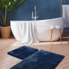 Set 2 covorase baie antiderapante Havai Albastru – Alessia Home