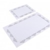 Set 2 covorase baie bumbac 100%, Hobby Home, Sapphire White (Alb)