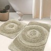 Set 2 covorase baie bumbac, Alessia Home, Baum Stone