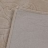 set 2 covorase baie bumbac Alessia Home Elite Rock antiderapante cu model in relief