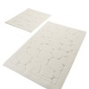 Set 2 covorase baie bumbac, Alessia Home, Parma Ecru