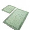 Set 2 covorase baie bumbac, Alessia Home, Stone - Mint