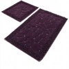 Set 2 covorase baie bumbac, Alessia Home, Stone - Purple