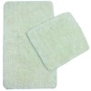 Set 2 covorase baie bumbac Cotton Basic Ecru, moale si absorbant