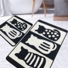 Set 2 covorase baie dreptunghiulare, Chilai Home, Meo